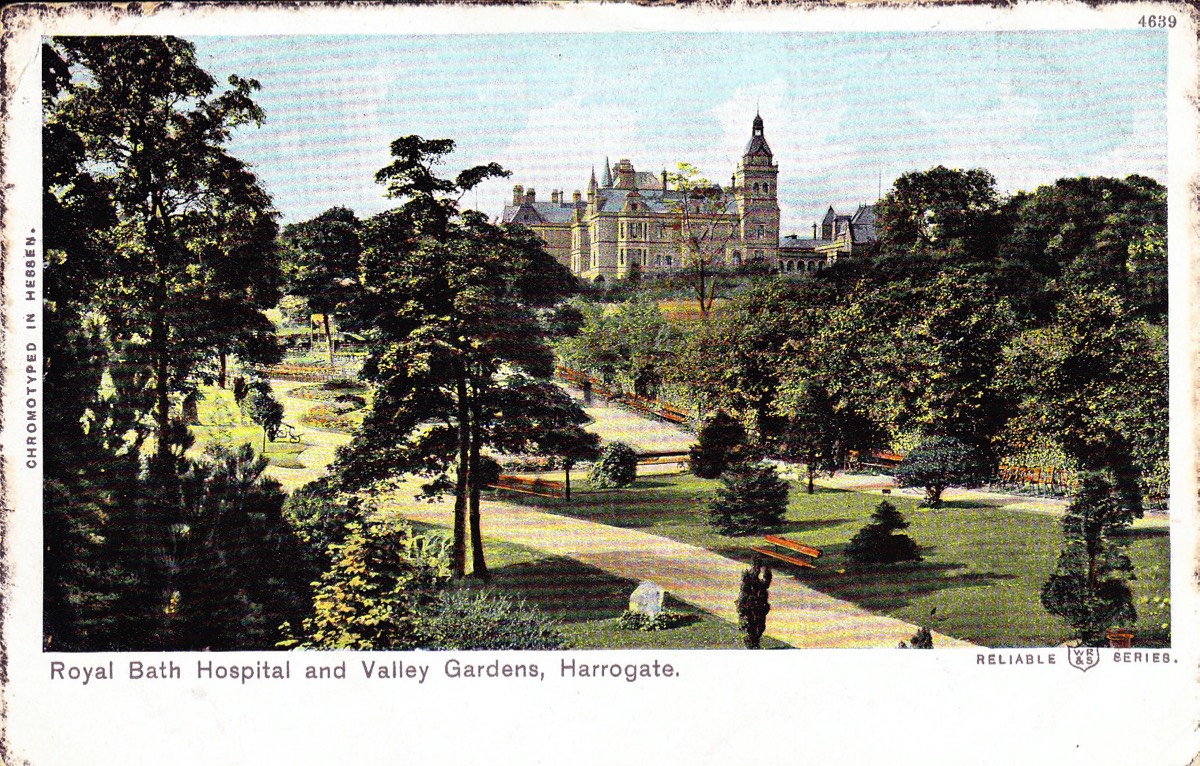 Royal Bath Hospital and Valley Gardens c.1903*