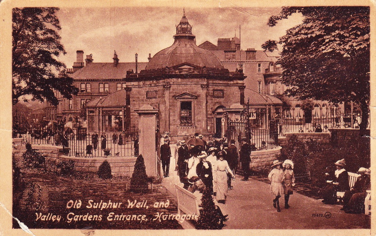 Entrance to Valley Gardens Showing Gates*