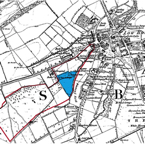 Map of Bogs Field 1778