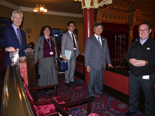 Ambassador visit Royal Hall