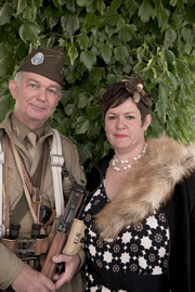 US soldier and wife by Ross Billows