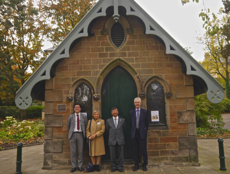 Japanese Ambassador visits Old Magnesia Well Pump Room