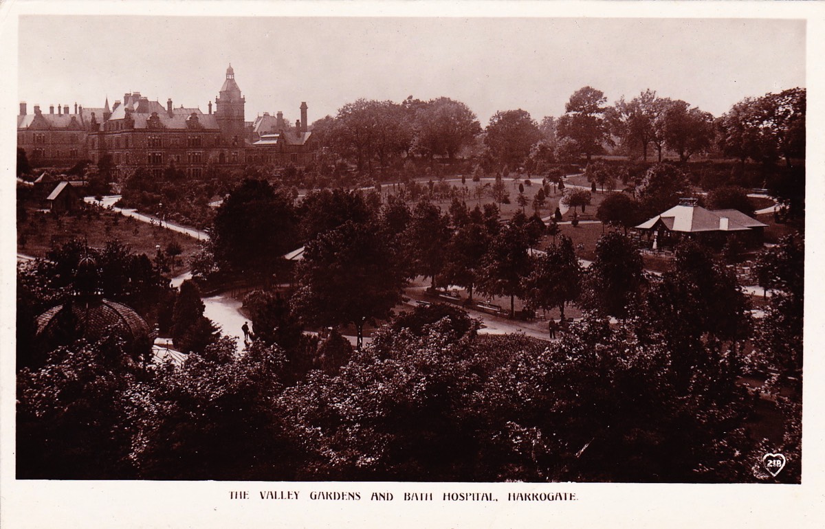 Valley Gardens Central Area with Original Tea House and Open Bandstand*