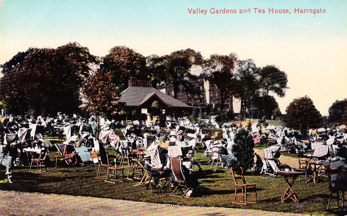 Tea House and Lawn Chairs*