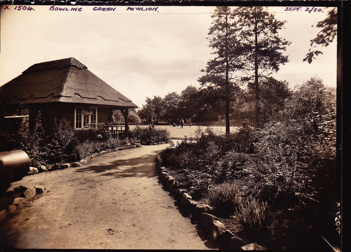 Bowling Green Pavilion c. 2 Sep 1930*